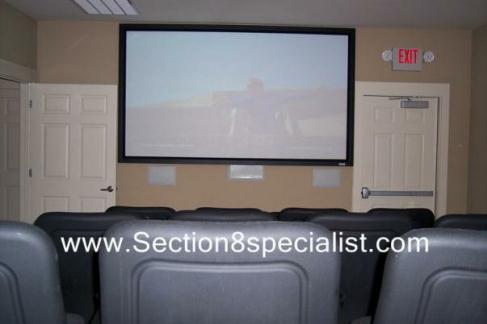 Section 8 austin apartmetns with a MOVE THEATER!